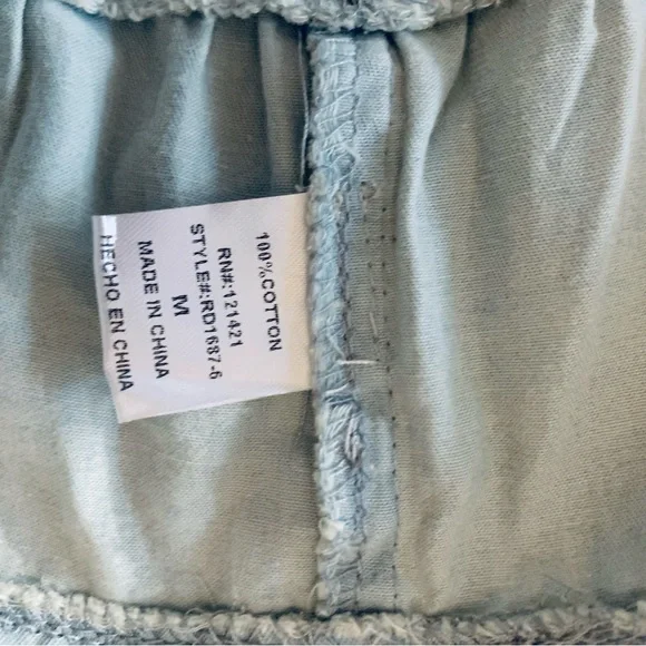 Light blue off the shoulder dress, with pockets and an adjustable waist, flowy - Picture 8 of 8